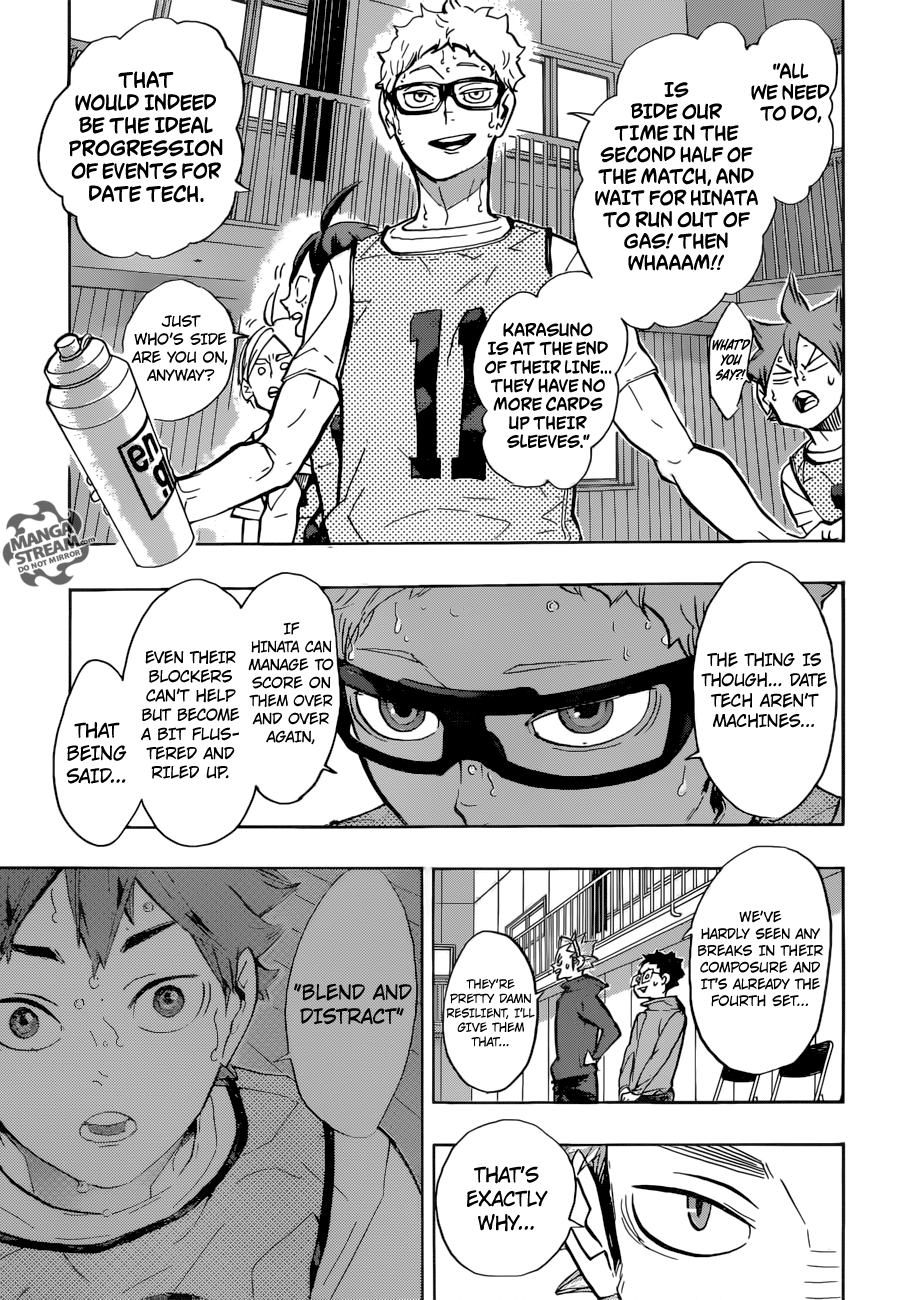 Haikyuu!! chapter 226 page 8