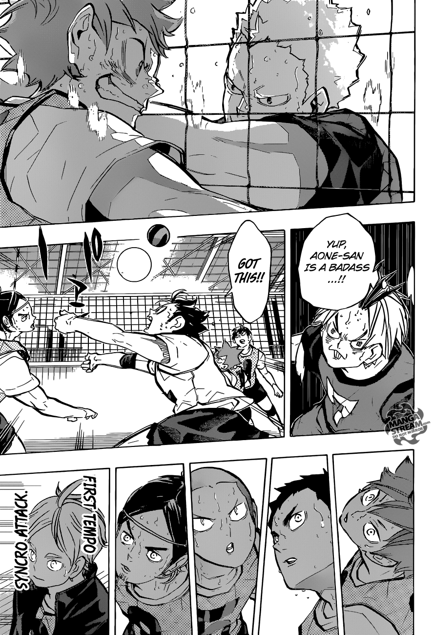 Haikyuu!! chapter 227 page 12