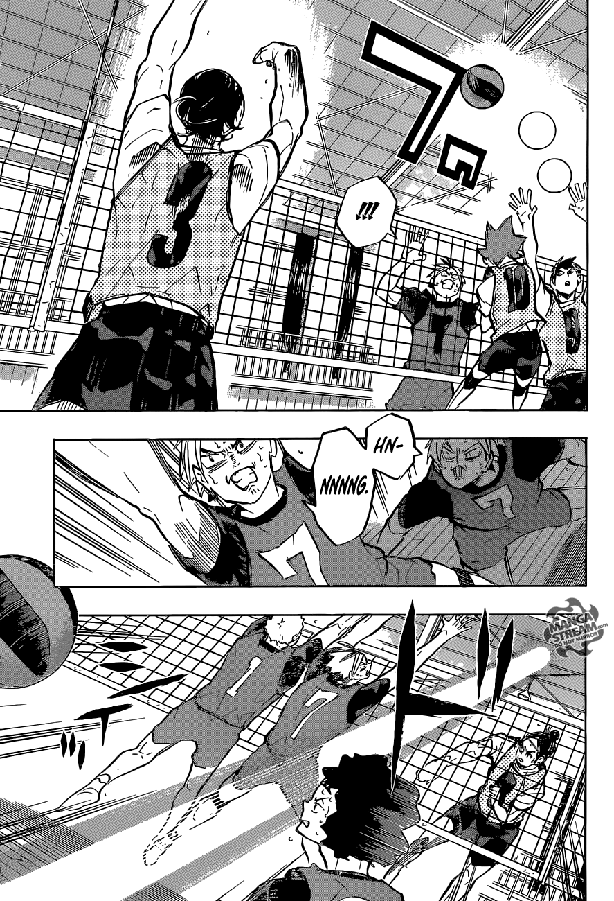 Haikyuu!! chapter 227 page 14