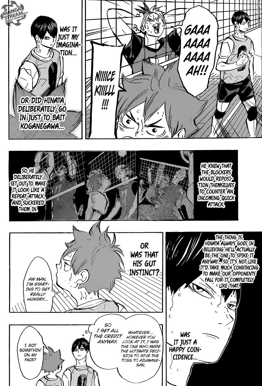 Haikyuu!! chapter 227 page 15