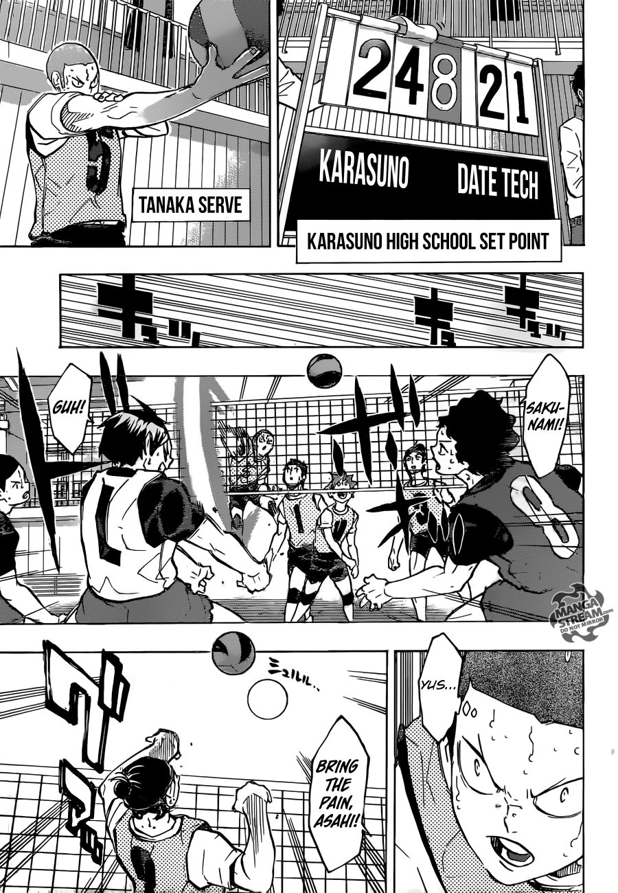 Haikyuu!! chapter 227 page 16