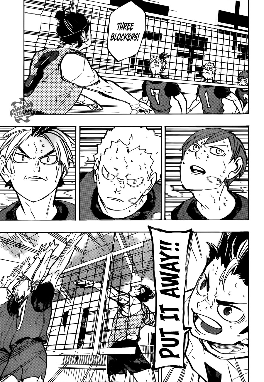 Haikyuu!! chapter 227 page 18