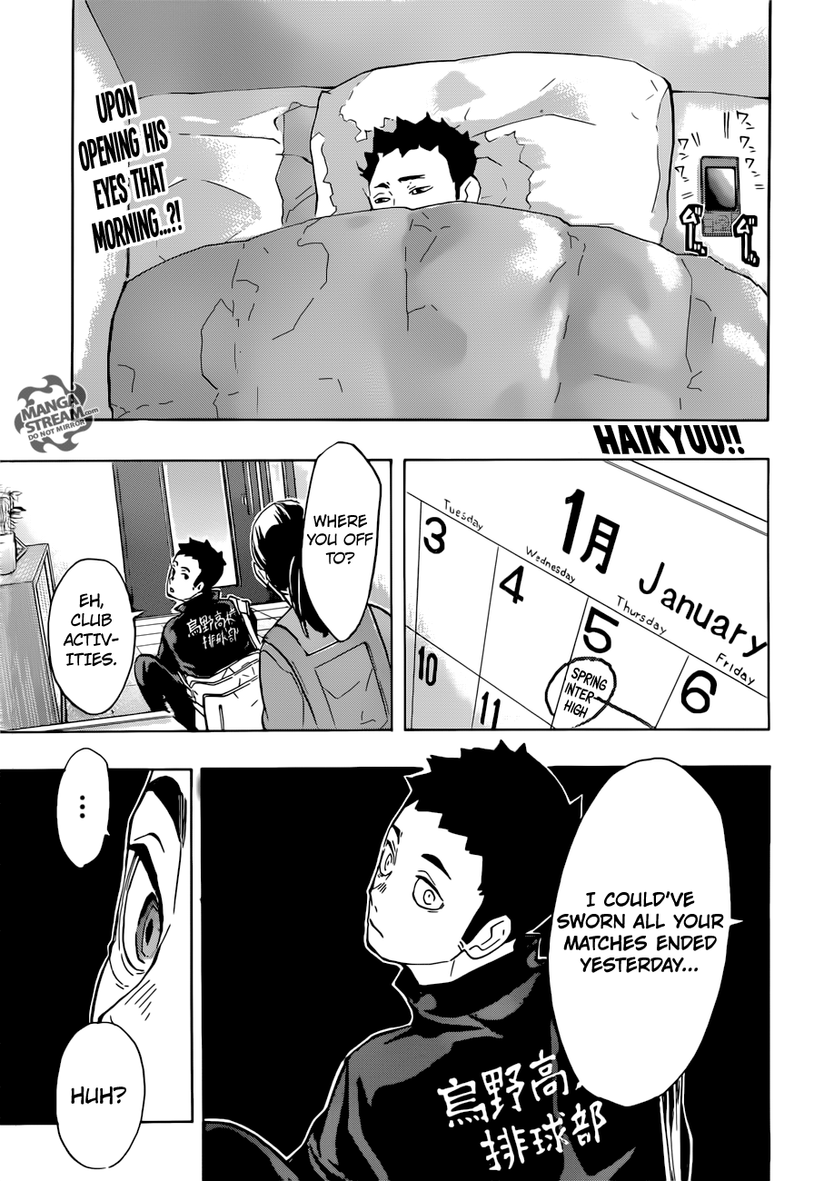 Haikyuu!! chapter 229 page 1