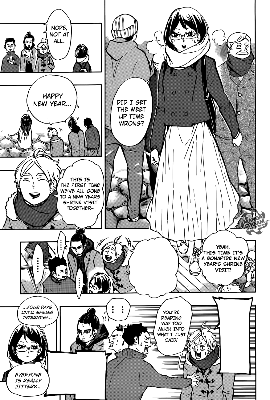 Haikyuu!! chapter 229 page 8