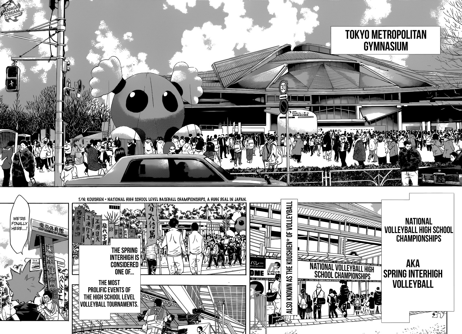 Haikyuu!! chapter 230 page 17