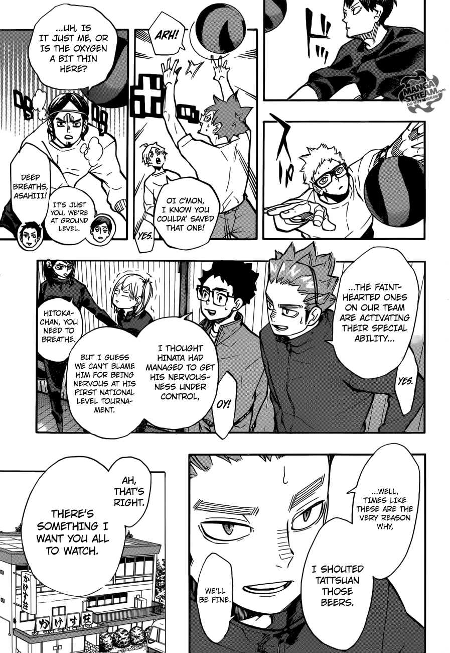 Haikyuu!! chapter 230 page 6