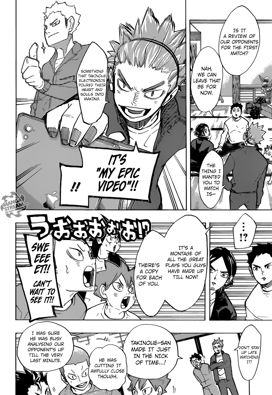 Haikyuu!! chapter 230 page 7