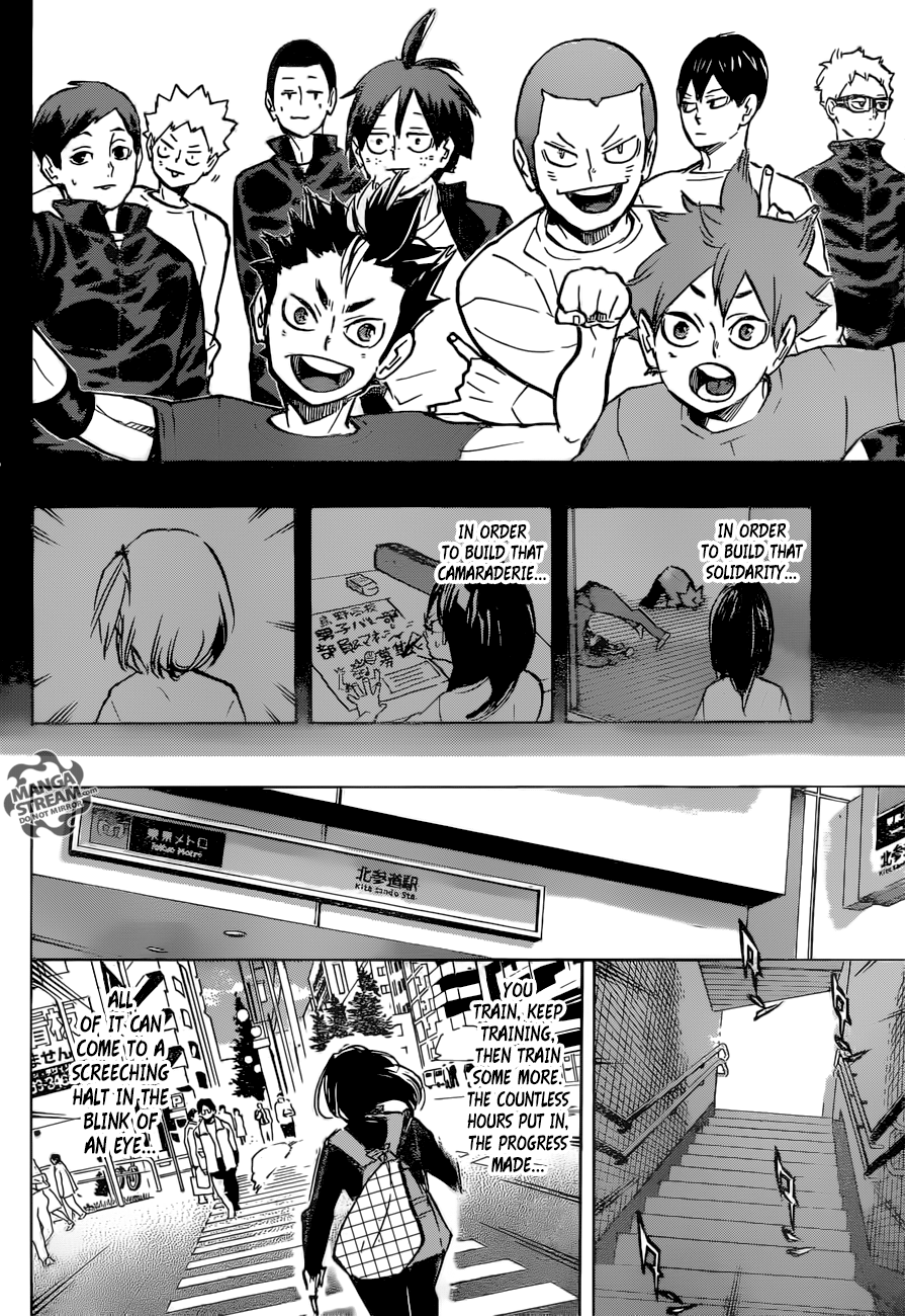 Haikyuu!! chapter 232 page 11