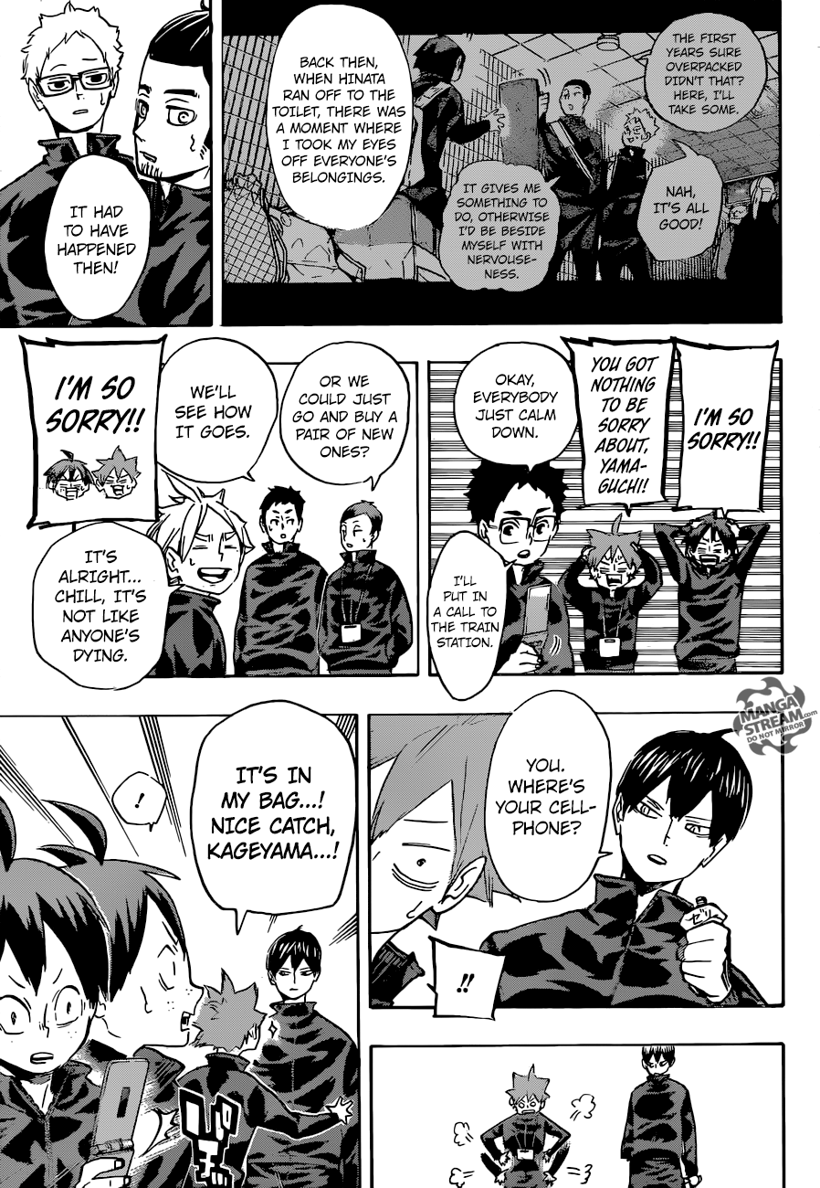 Haikyuu!! chapter 232 page 4