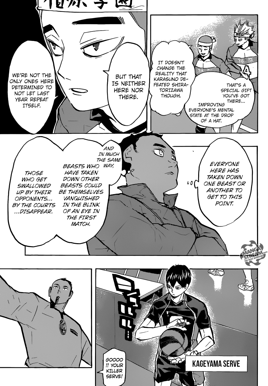 Haikyuu!! chapter 233 page 10