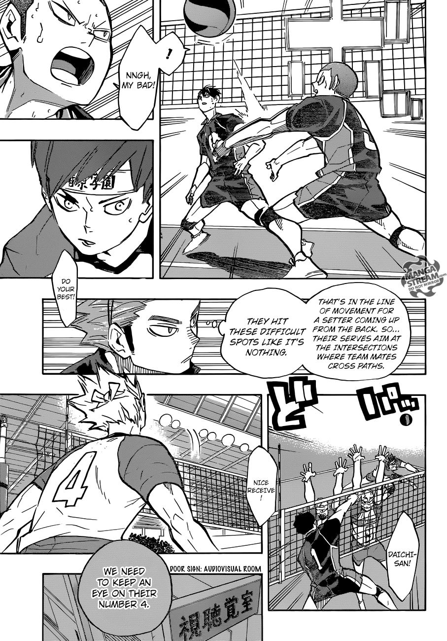 Haikyuu!! chapter 233 page 13