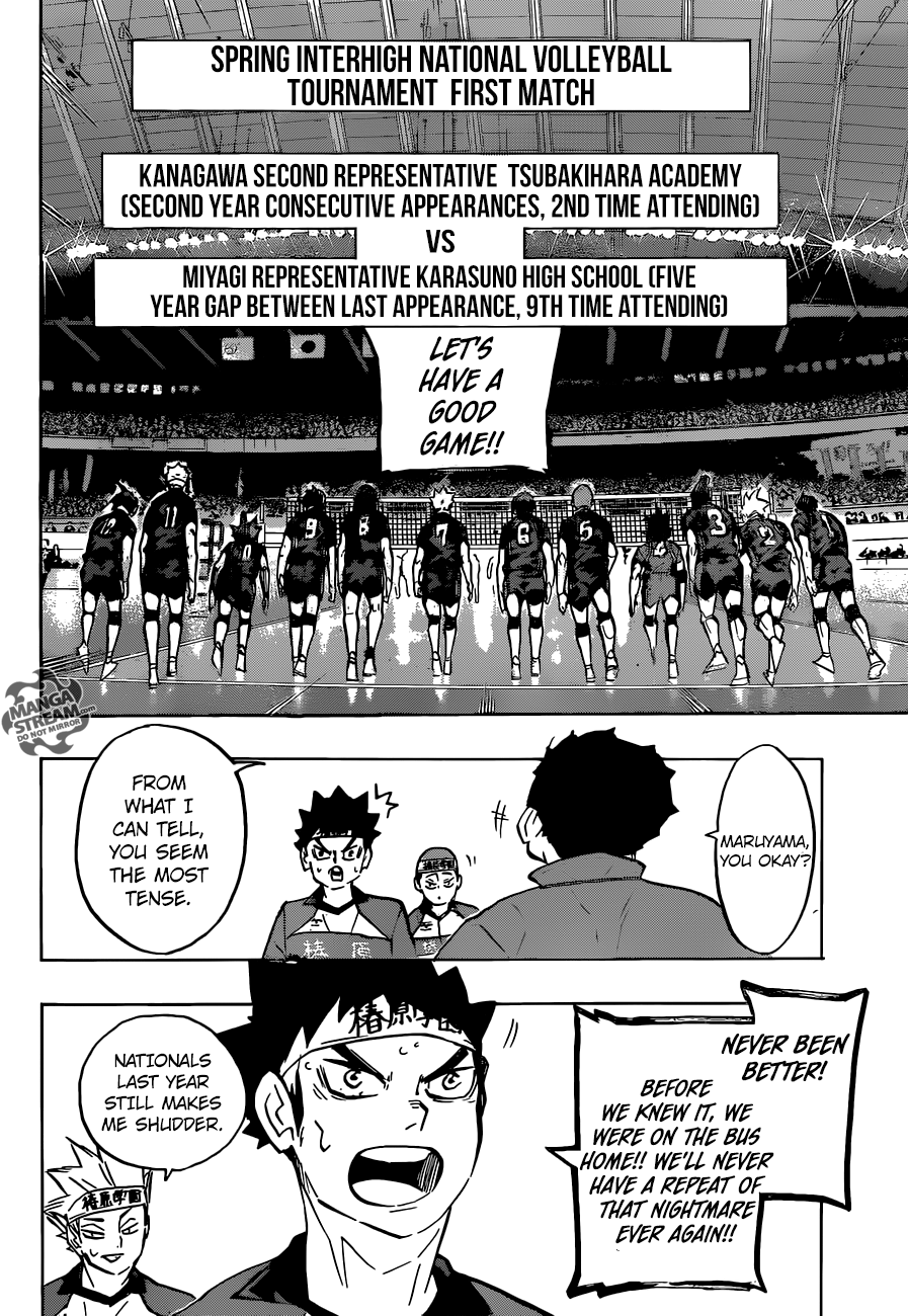 Haikyuu!! chapter 233 page 7