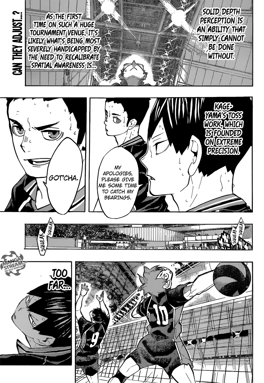Haikyuu!! chapter 234 page 2