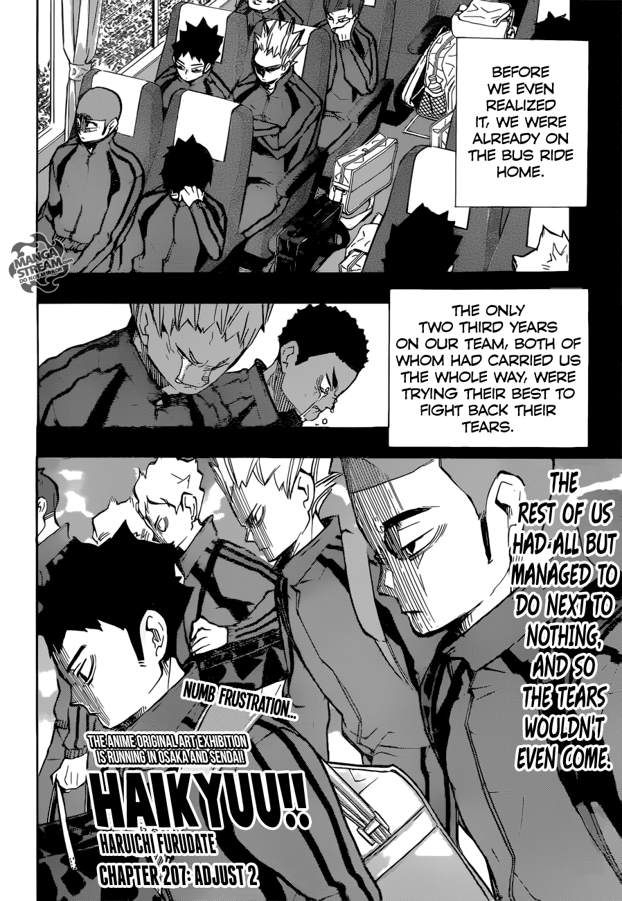 Haikyuu!! chapter 236 page 3