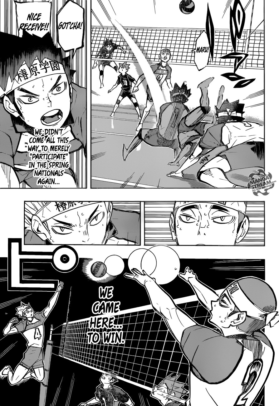 Haikyuu!! chapter 236 page 6