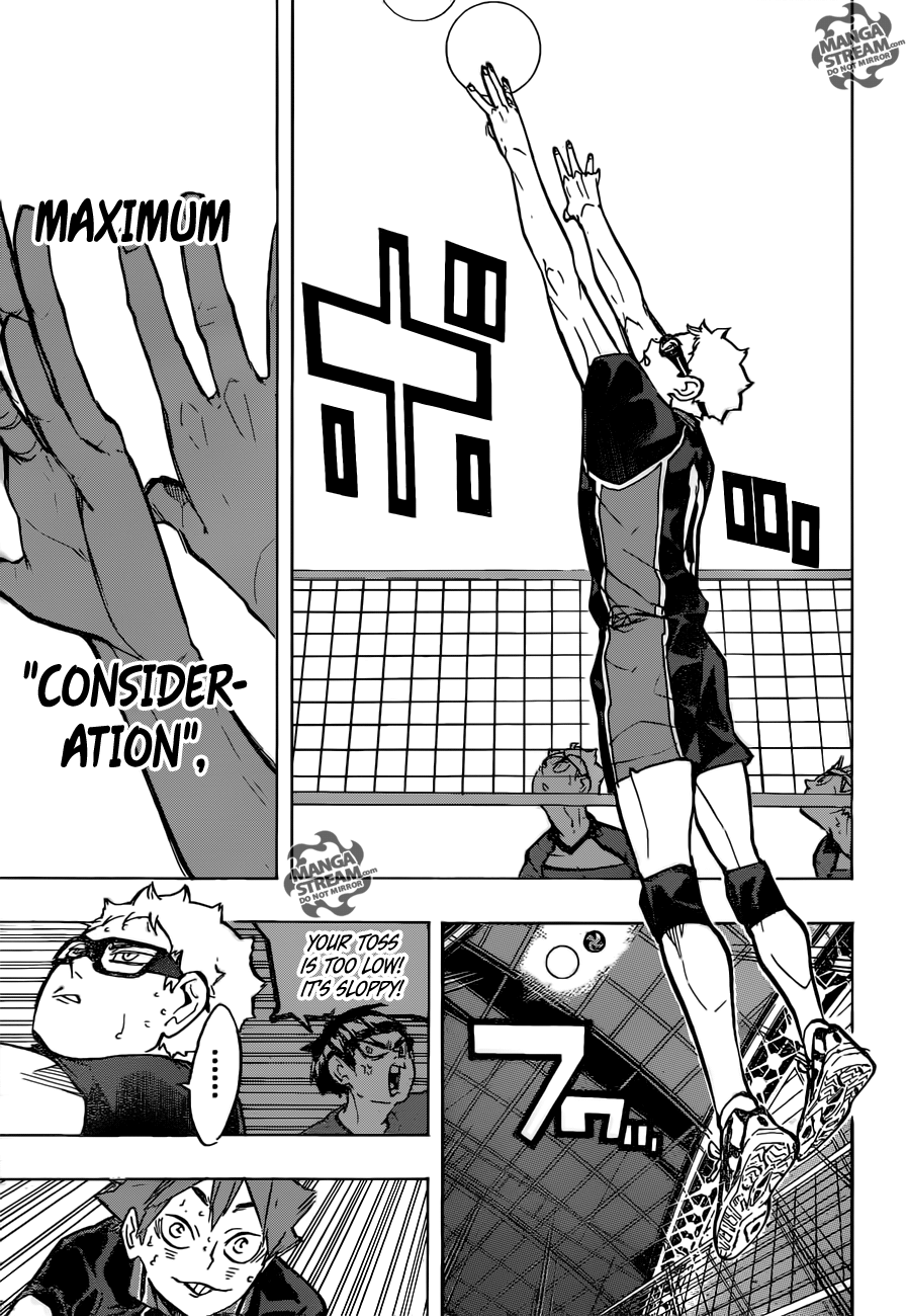 Haikyuu!! chapter 237 page 14