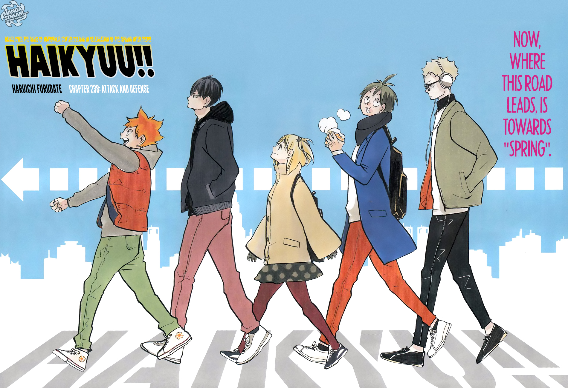 Haikyuu!! chapter 238 page 1