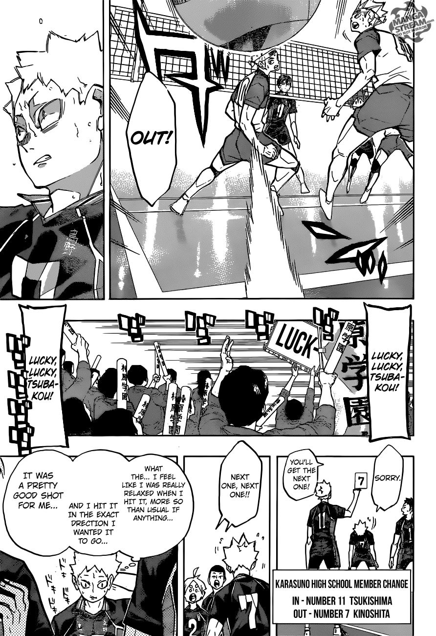 Haikyuu!! chapter 238 page 14