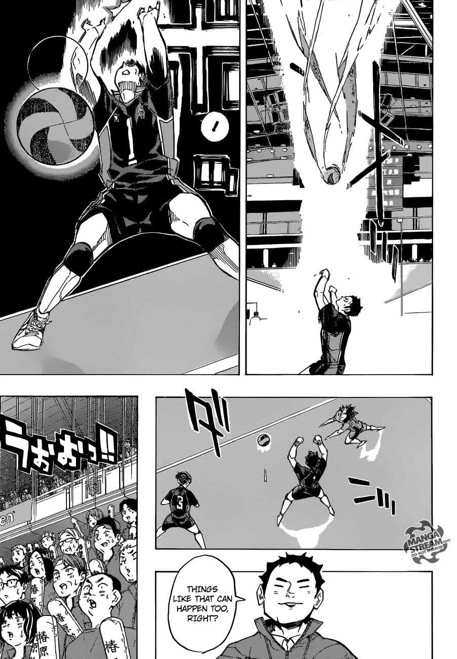 Haikyuu!! chapter 239 page 17