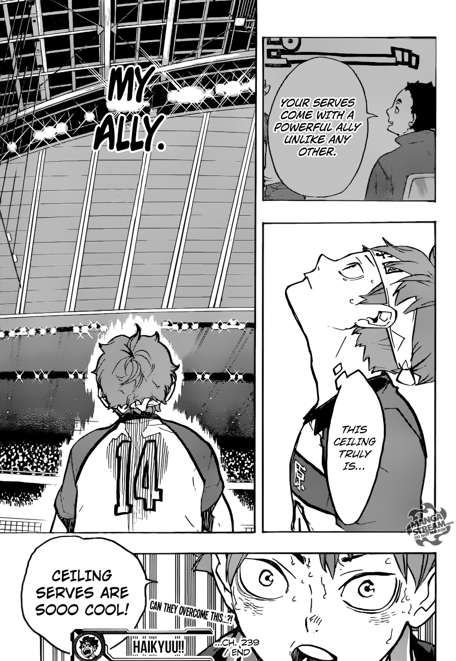 Haikyuu!! chapter 239 page 19