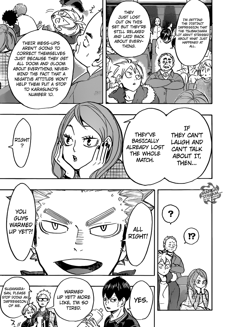 Haikyuu!! chapter 239 page 8