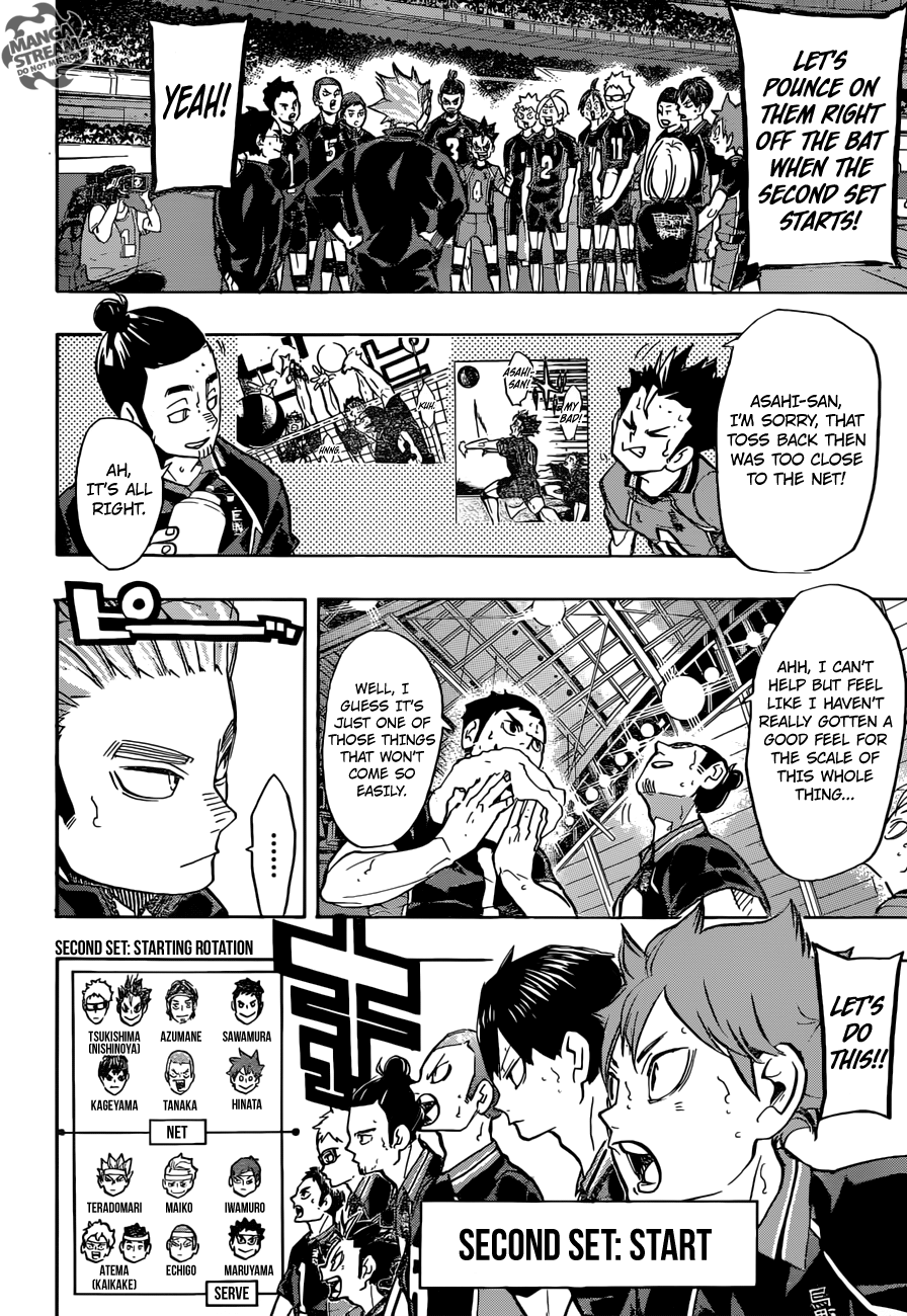 Haikyuu!! chapter 239 page 9