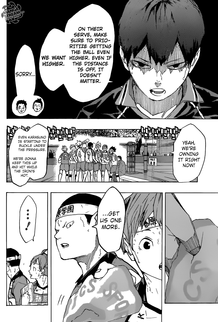 Haikyuu!! chapter 240 page 13