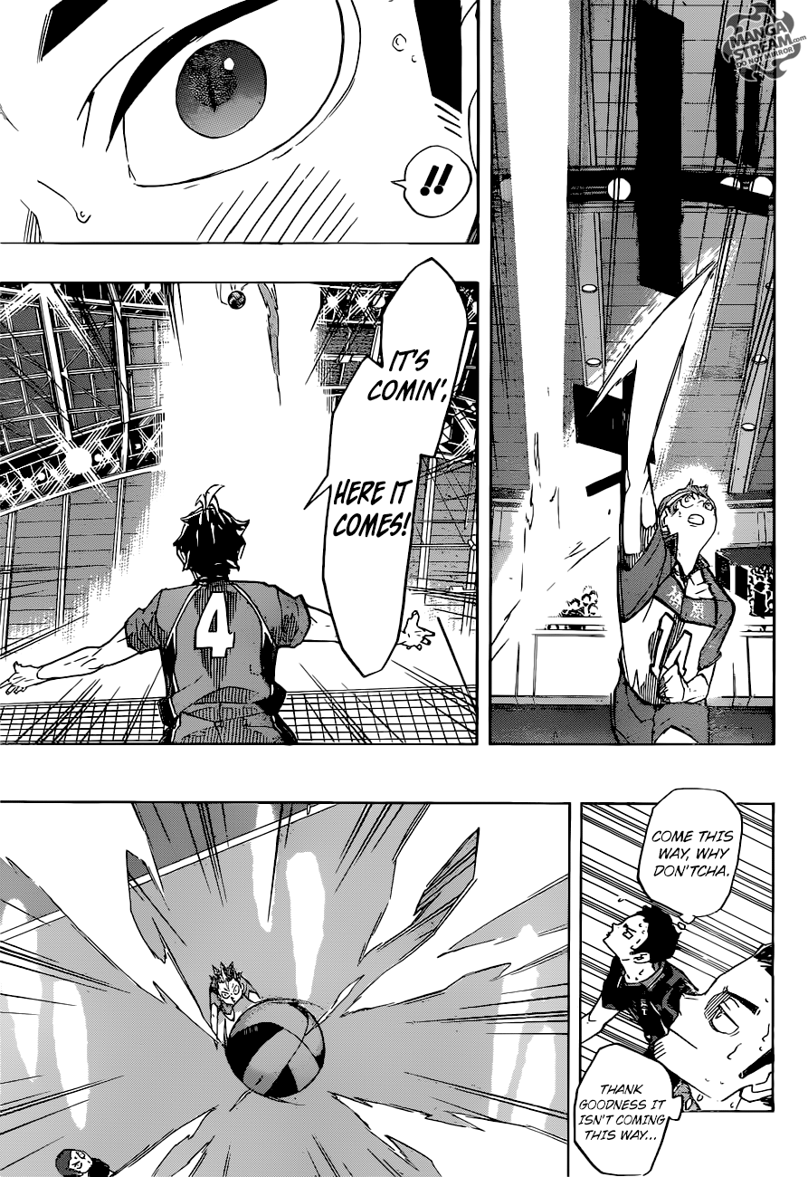 Haikyuu!! chapter 240 page 16
