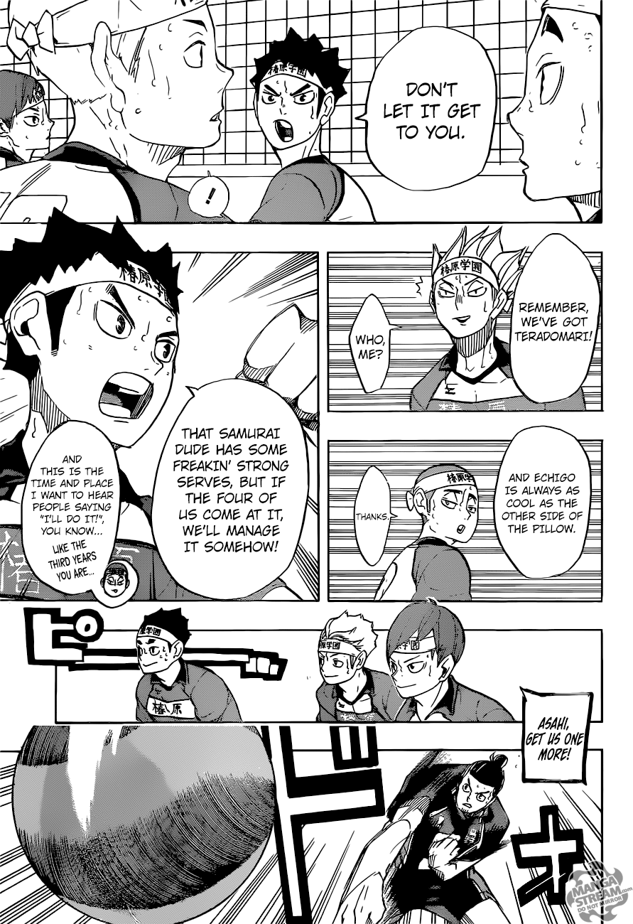 Haikyuu!! chapter 241 page 15