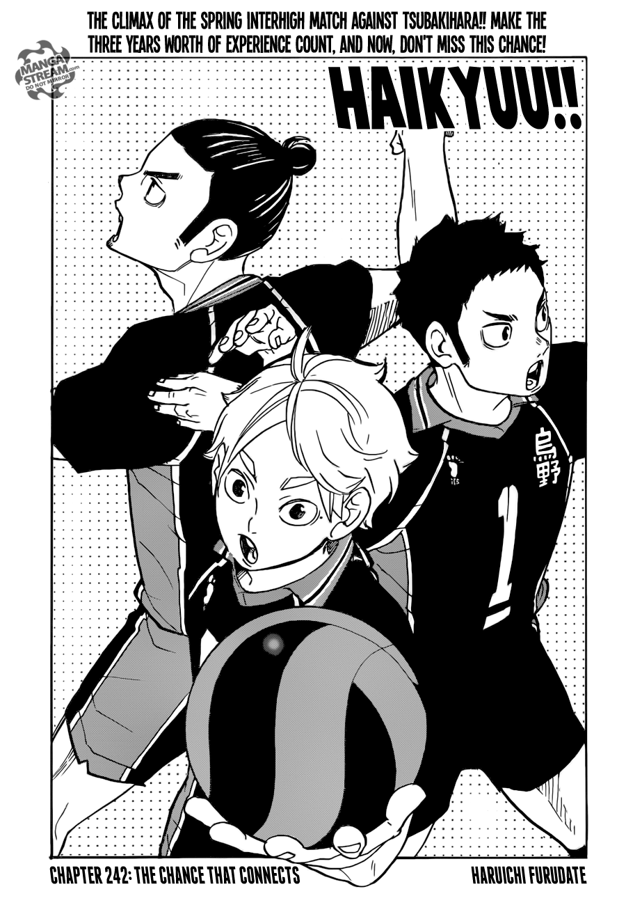 Haikyuu!! chapter 242 page 1