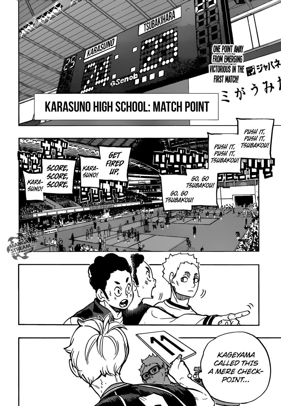 Haikyuu!! chapter 242 page 3