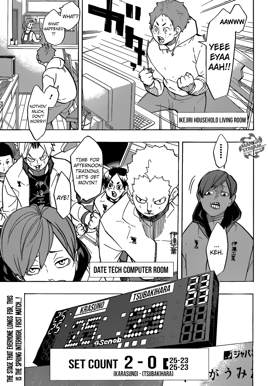 Haikyuu!! chapter 243 page 1