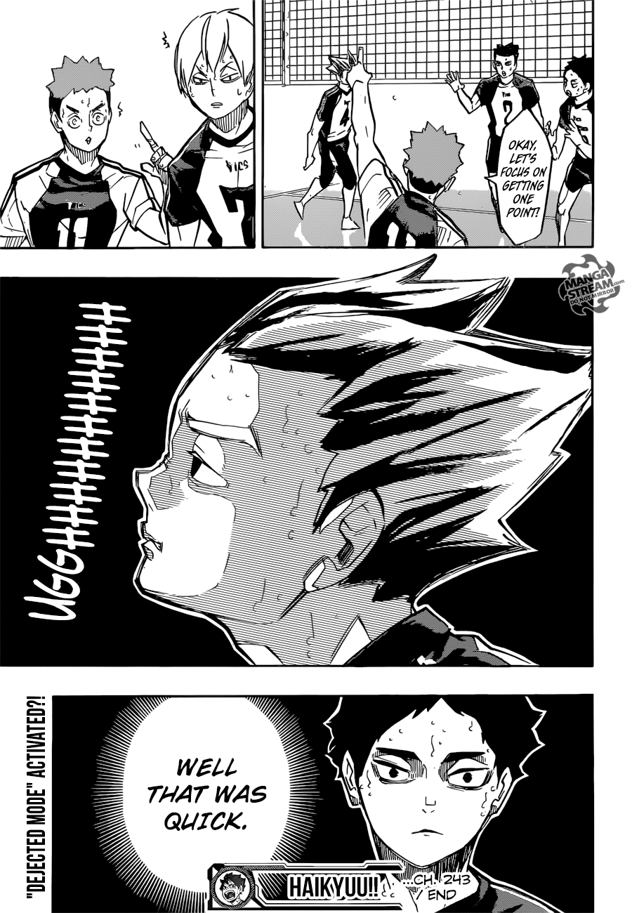 Haikyuu!! chapter 243 page 20