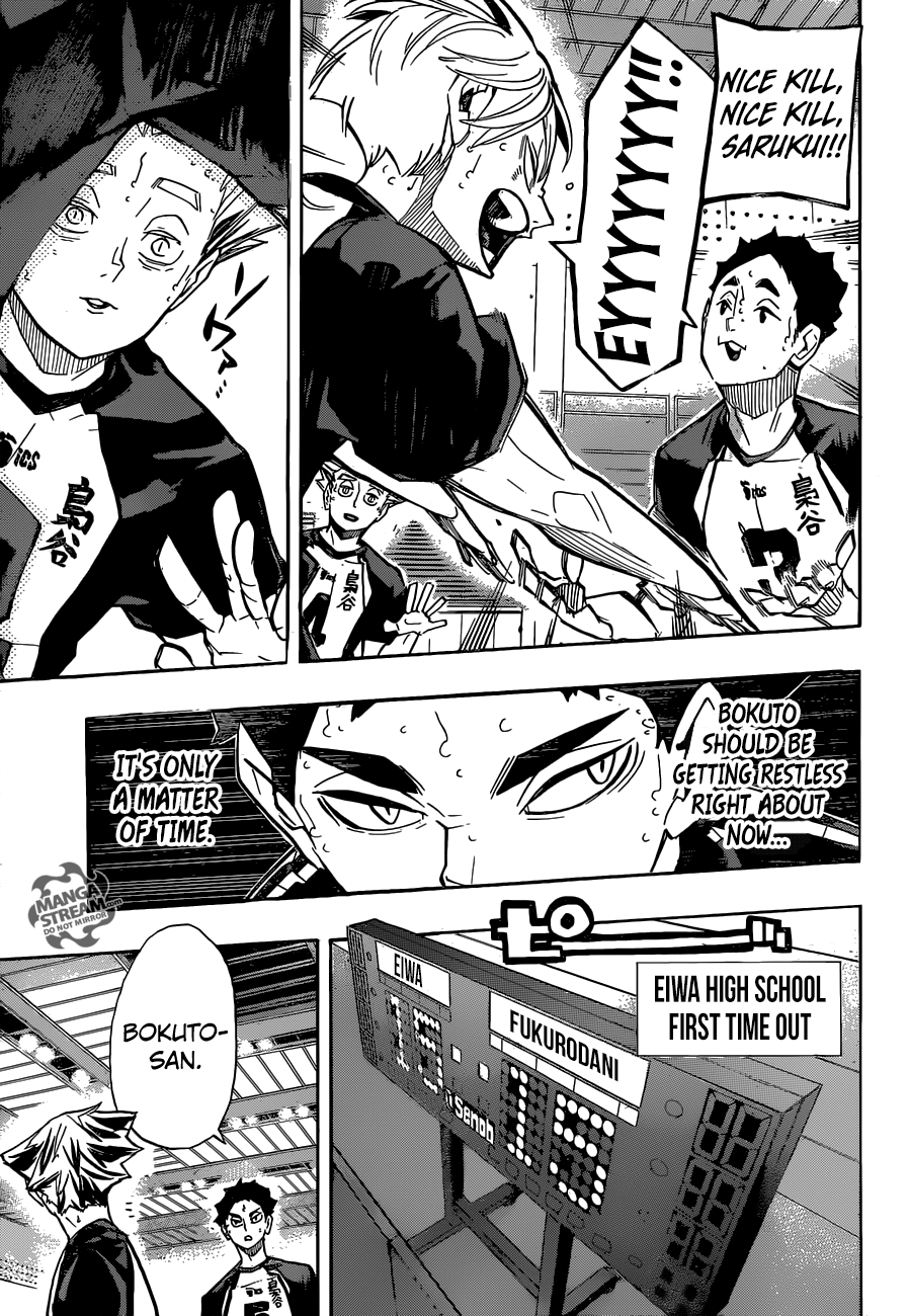 Haikyuu!! chapter 244 page 10
