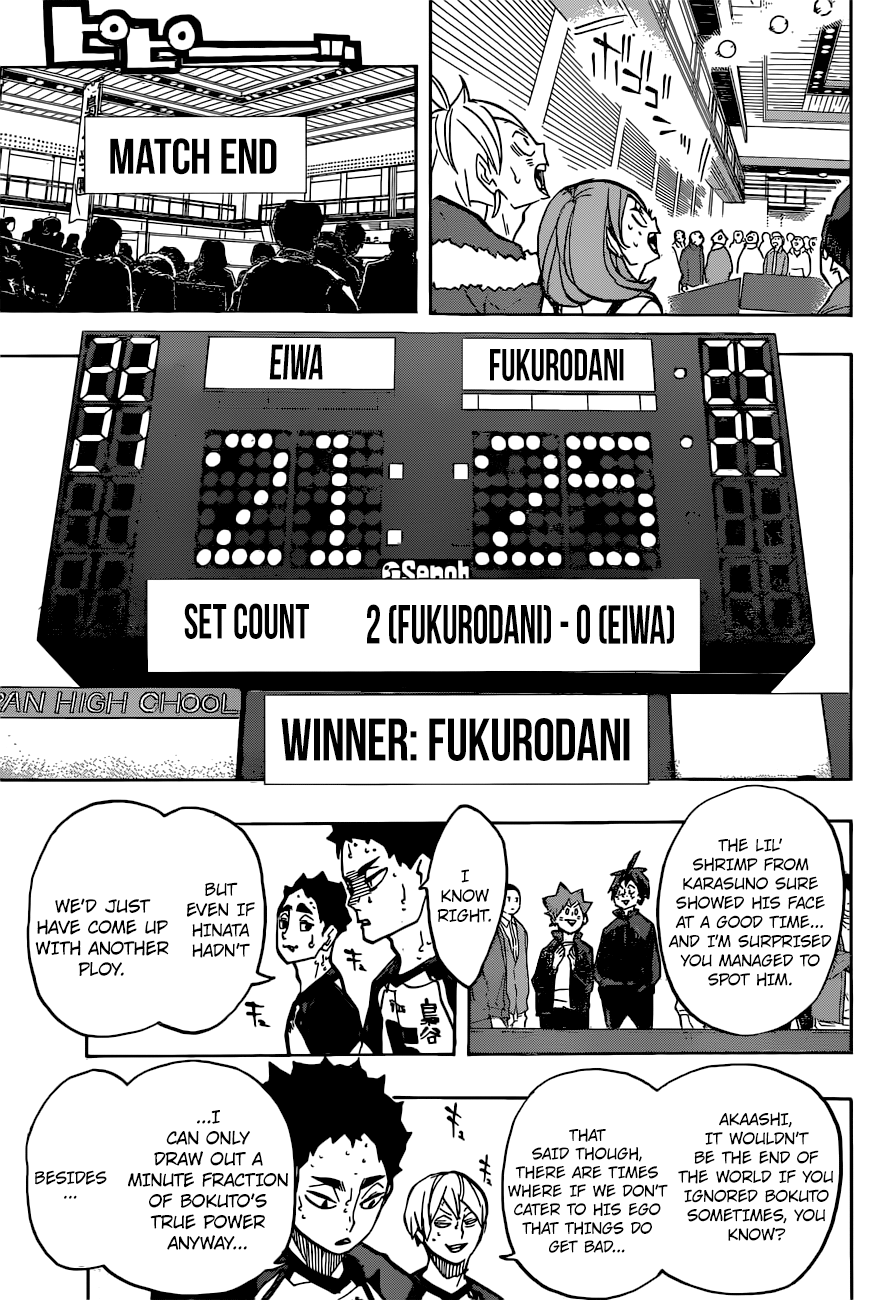 Haikyuu!! chapter 244 page 18