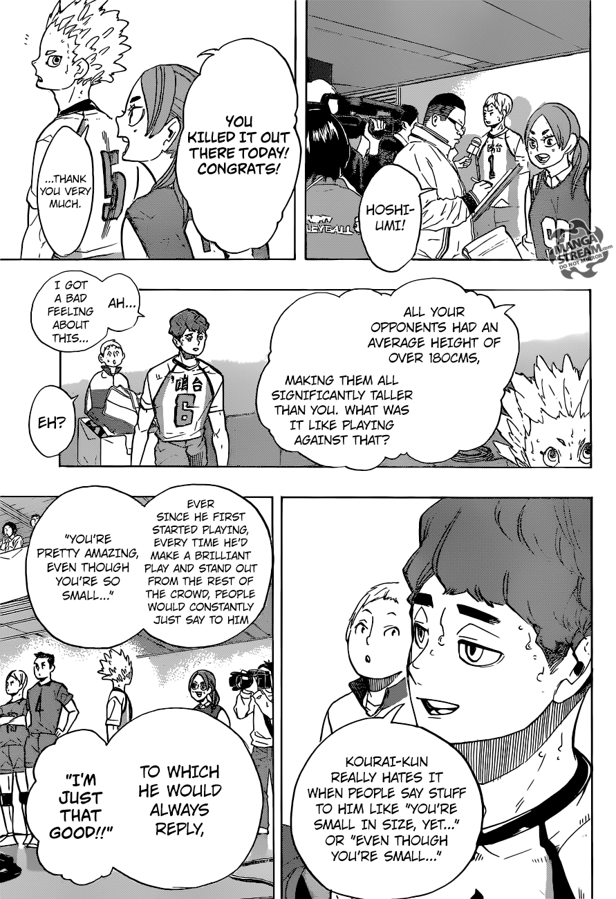 Haikyuu!! chapter 245 page 13