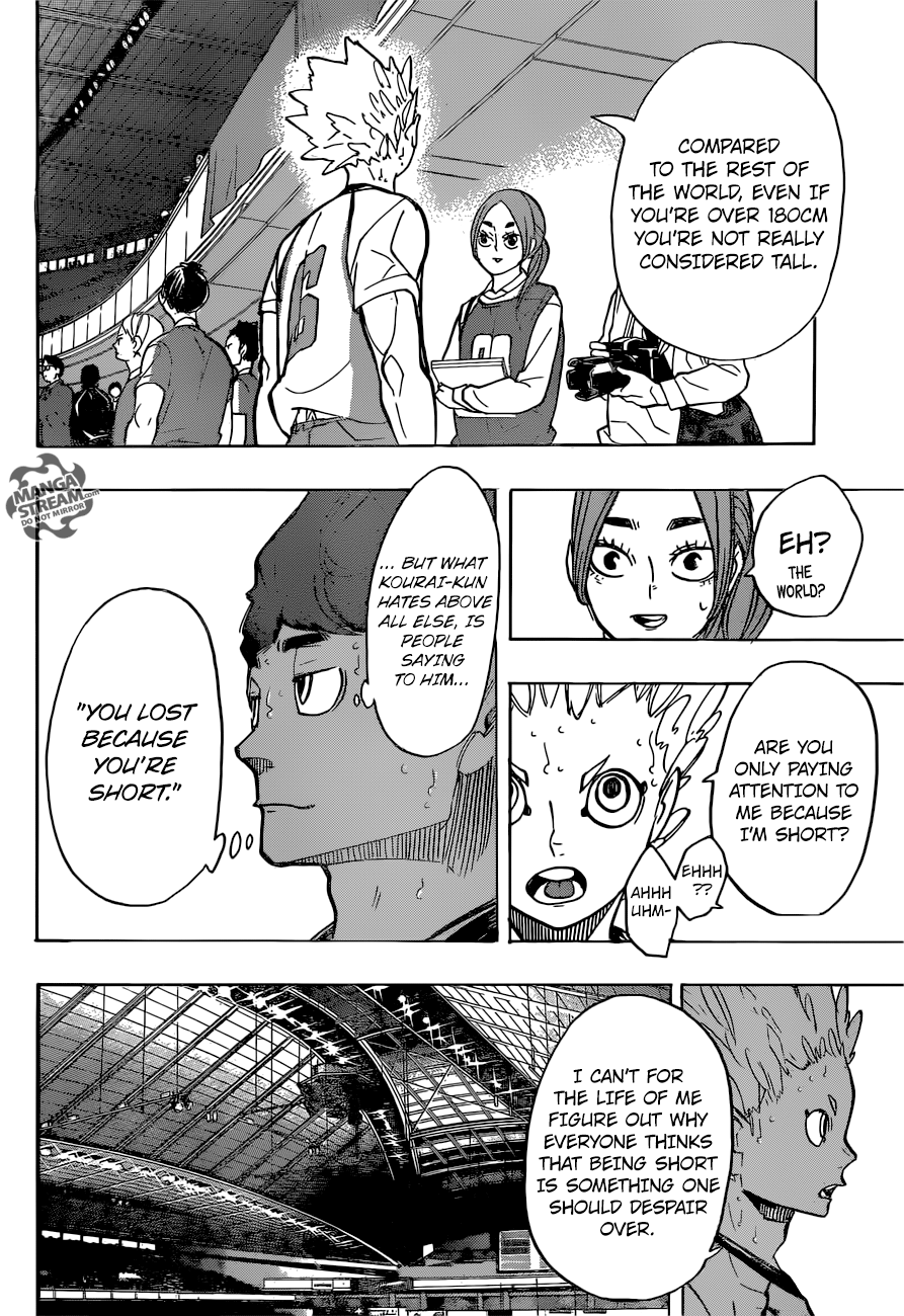 Haikyuu!! chapter 245 page 14