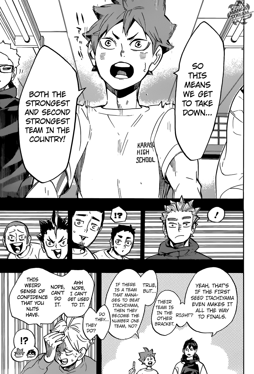 Haikyuu!! chapter 247 page 12