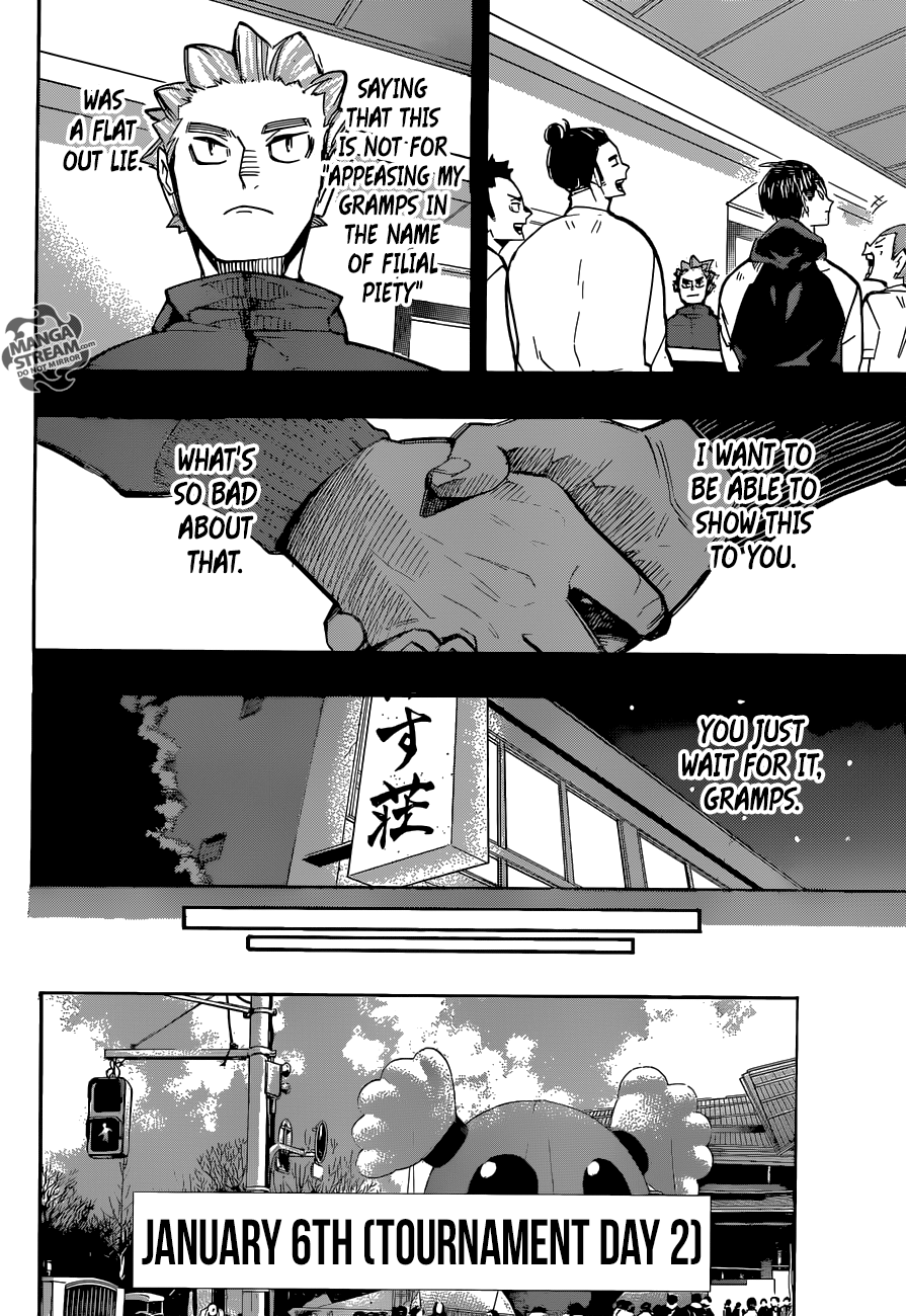 Haikyuu!! chapter 247 page 13