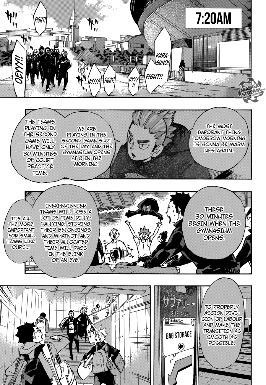 Haikyuu!! chapter 247 page 14