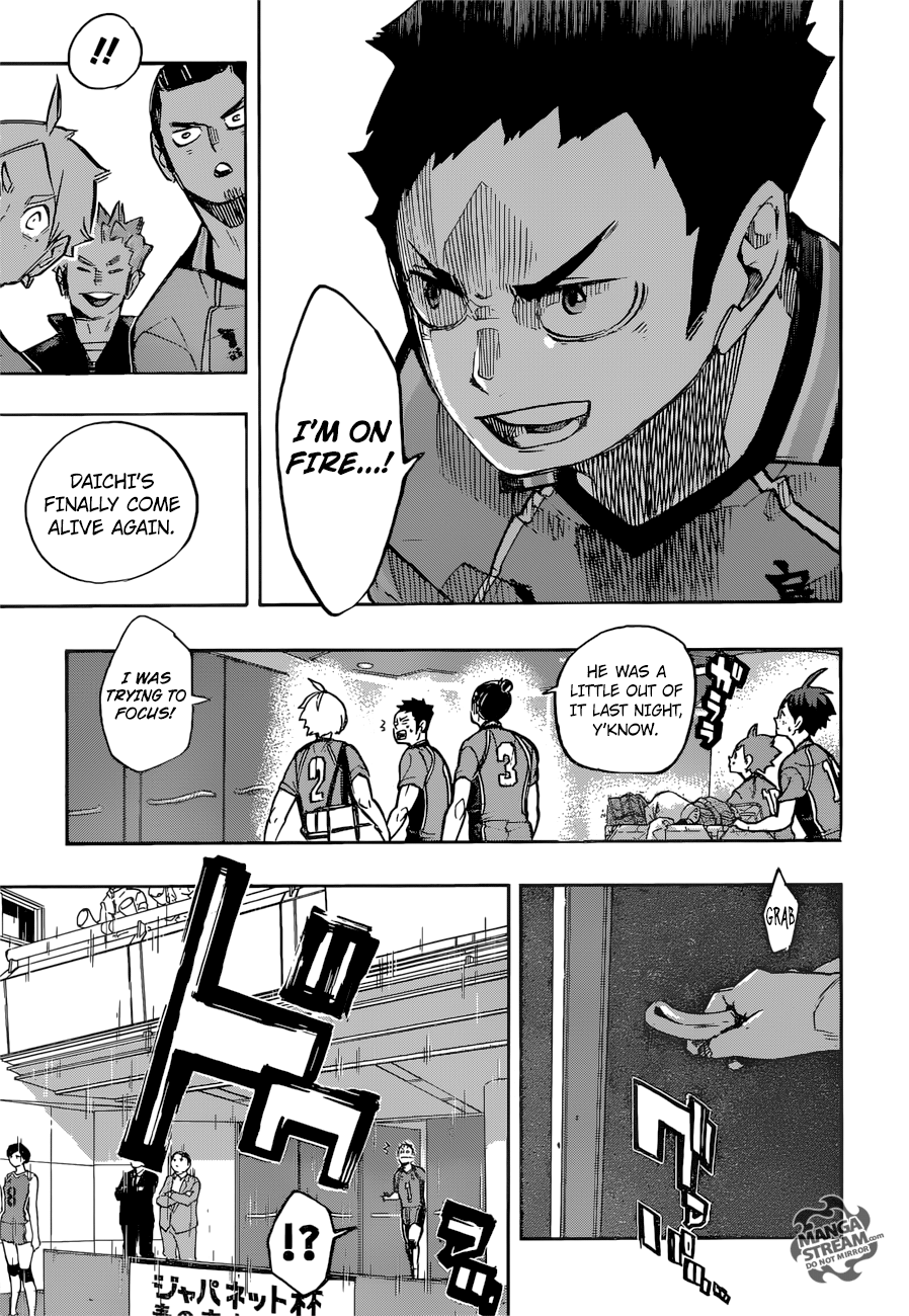 Haikyuu!! chapter 248 page 15