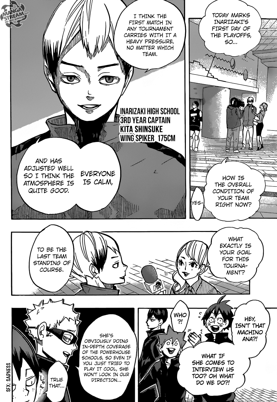 Haikyuu!! chapter 248 page 2