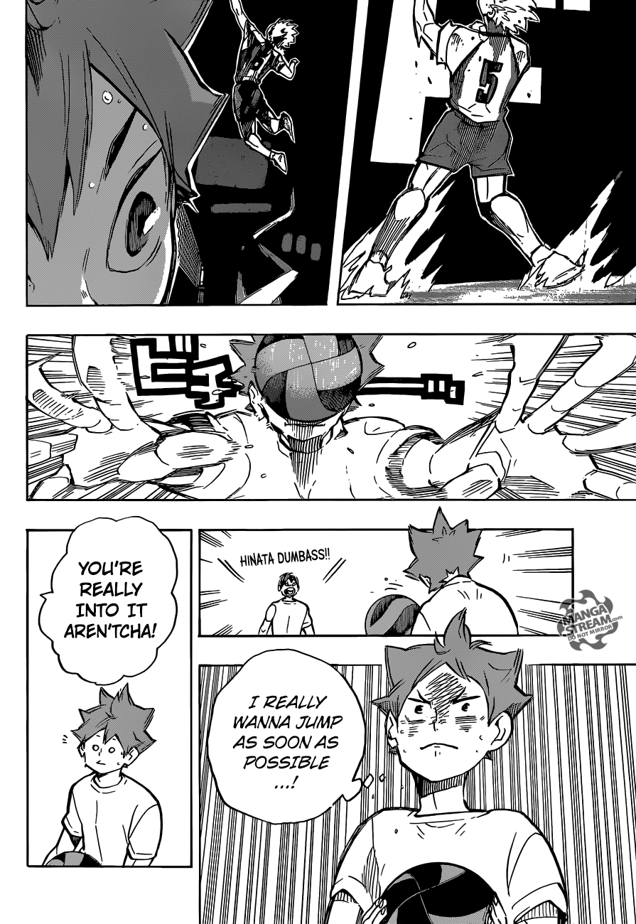 Haikyuu!! chapter 248 page 8