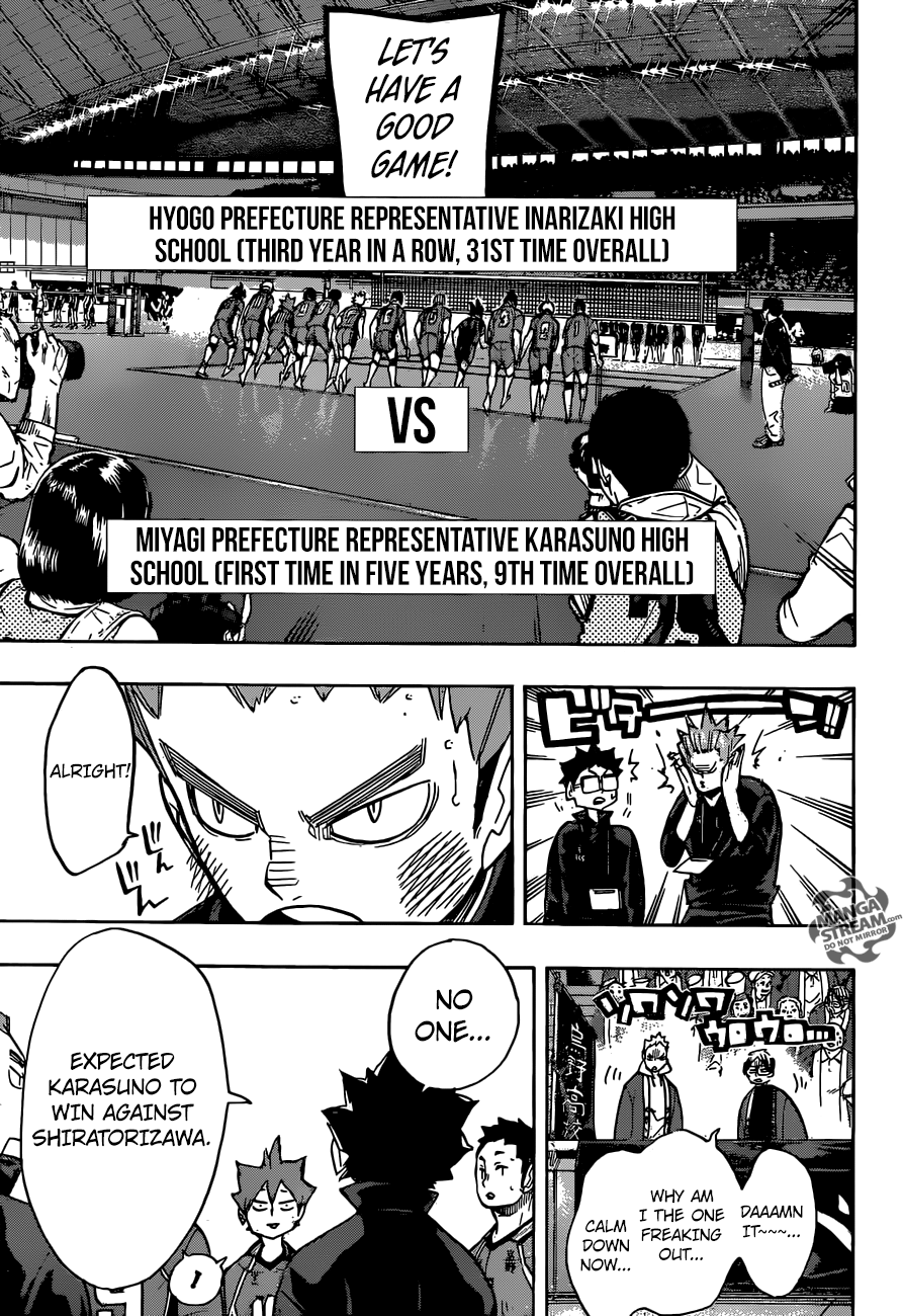 Haikyuu!! chapter 249 page 7