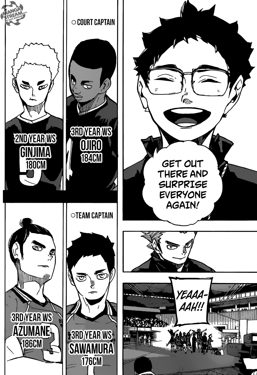 Haikyuu!! chapter 249 page 8