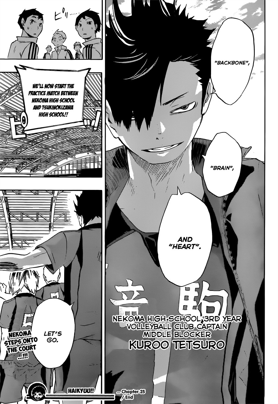 Haikyuu!! chapter 25 page 20
