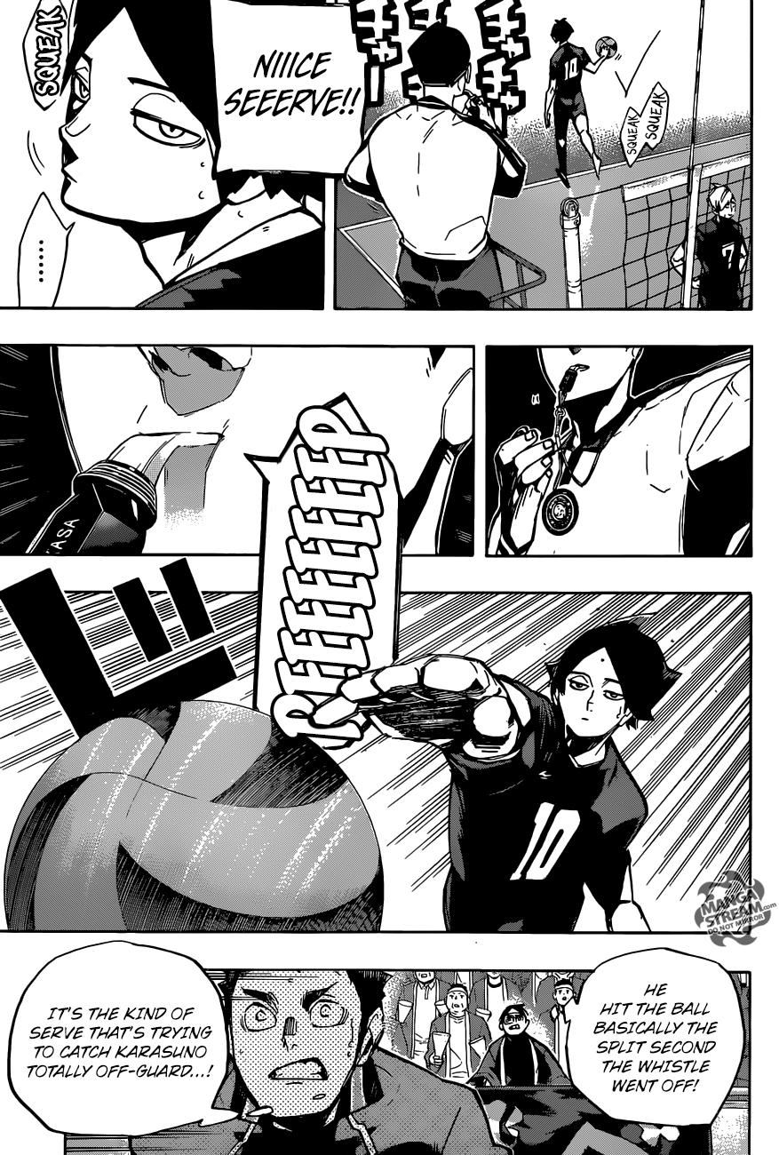 Haikyuu!! chapter 250 page 12