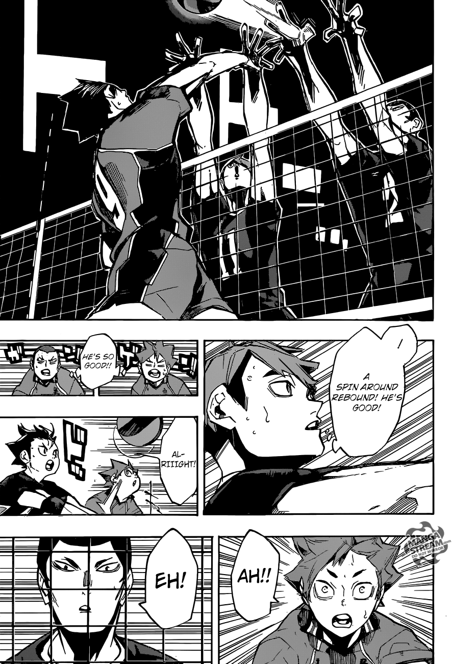 Haikyuu!! chapter 250 page 14