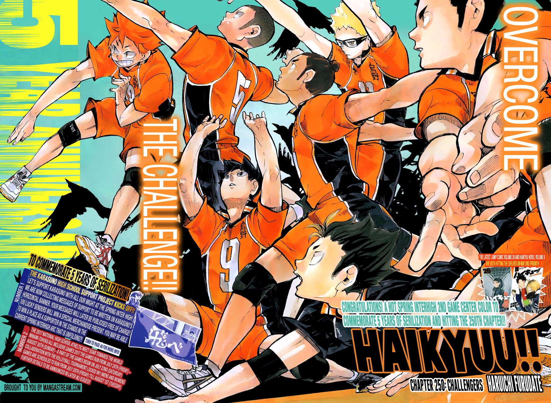 Haikyuu!! chapter 250 page 4