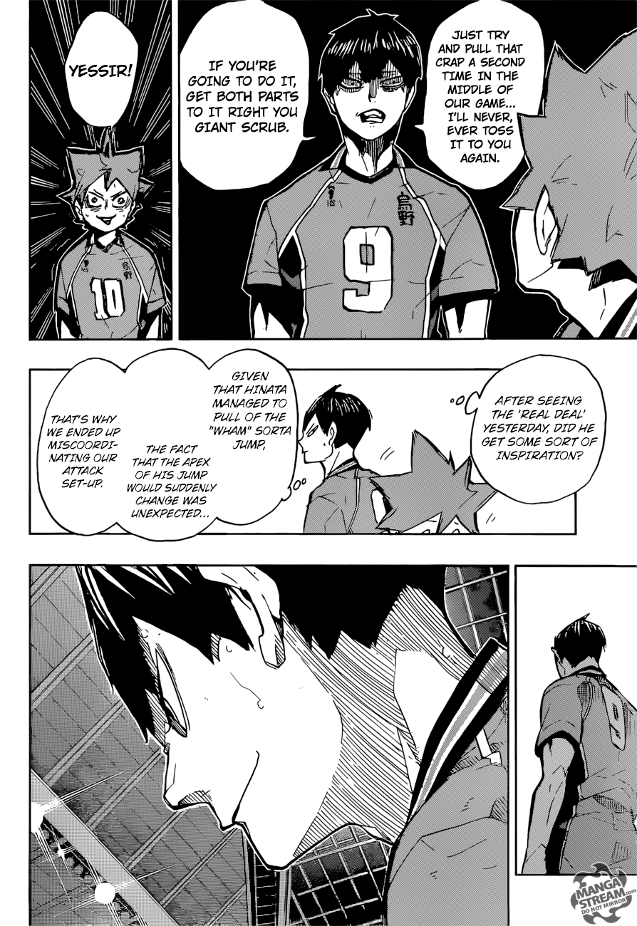 Haikyuu!! chapter 250 page 6
